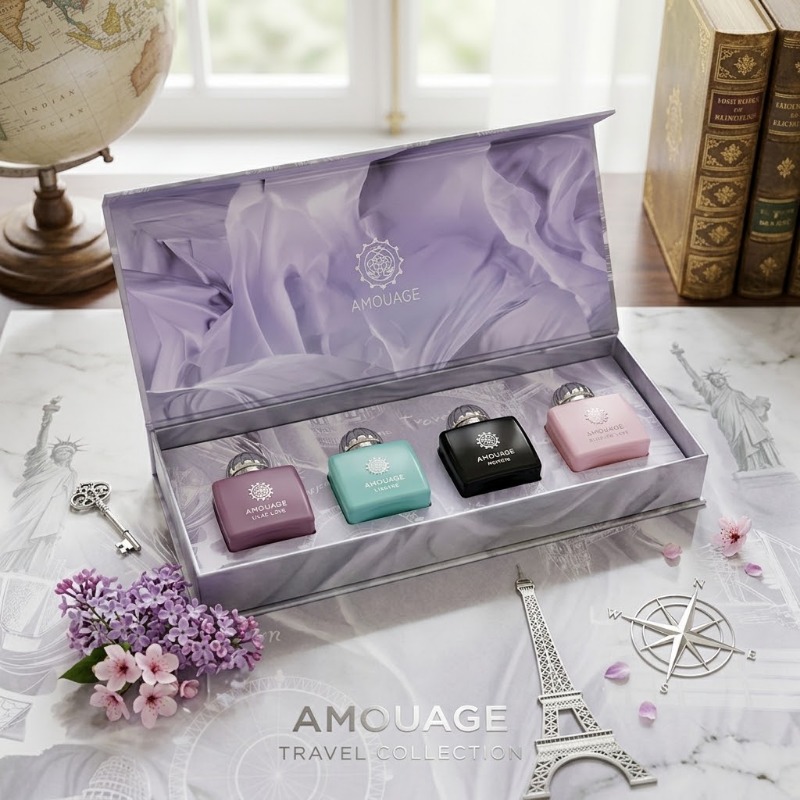 AMOUAGE Perfume Gift Set Unise - огляд і ціна The Collection Perfume Fragrance