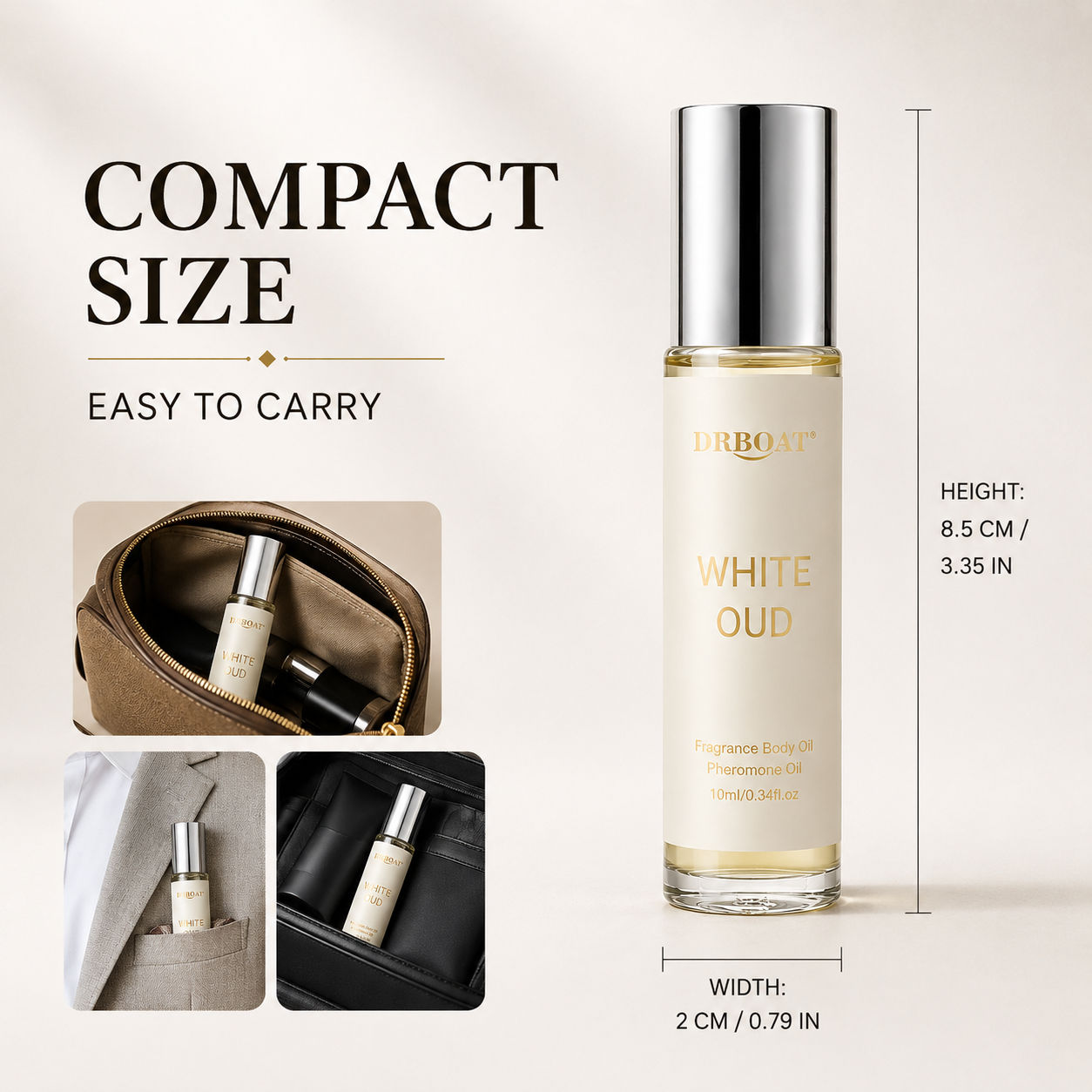 Men Roll-on Perfume Oil,Fresh  - огляд і ціна Perfume Fragrance Oil