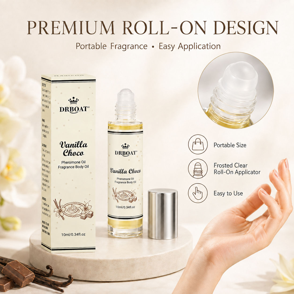 Women Vanilla Choco Sandalwood - огляд і ціна Perfume Fragrance Oil
