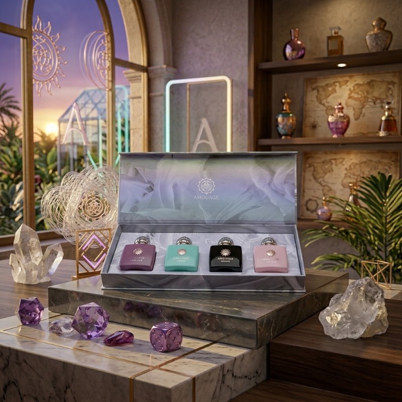 AMOUAGE 30ML X4 Perfume Gift S - огляд і ціна The Collection Perfume Fragrance